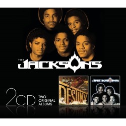 THE JACKSONS TRIUMPH+DESTINY 2CD