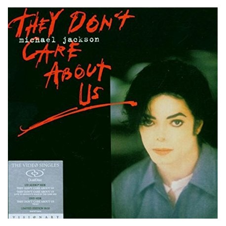 MJ THEY DON'T CARE ABOUT US DUAL DISC CDS