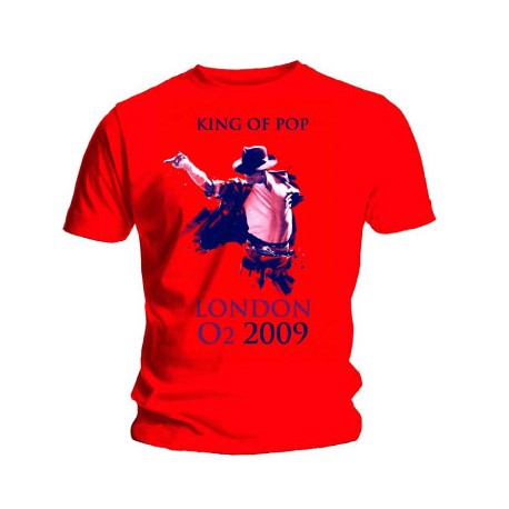 MJ OFFICIAL LONDON O2 ARENA T-SHIRT