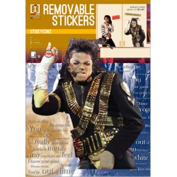 MJ REMOVABLE WALL STICKERS