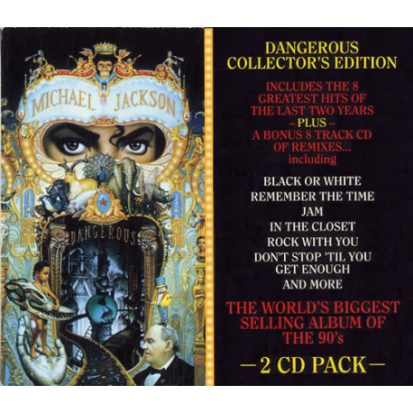 MJ DANGEROUS COLLECTOR'S EDITION 2CD