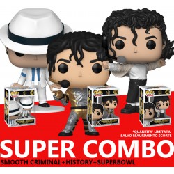 MJ FUNKO POP SUPERCOMBO SMOOTH-HISTORY-SUPERBOWL