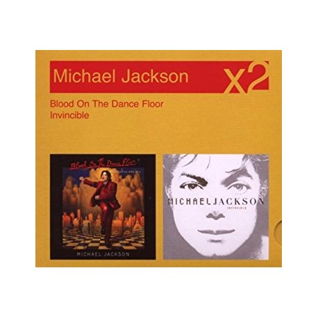 MJ BLOOD ON THE DANCE FLOOR / INVINCIBLE 2CD