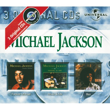 MJ MICHAEL / MUSIC & ME / FOREVER MICHAEL 3CD